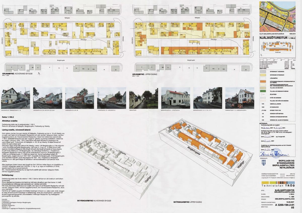 Skipulagsuppdráttur