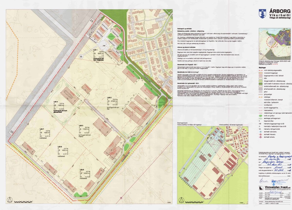 Skipulagsuppdráttur