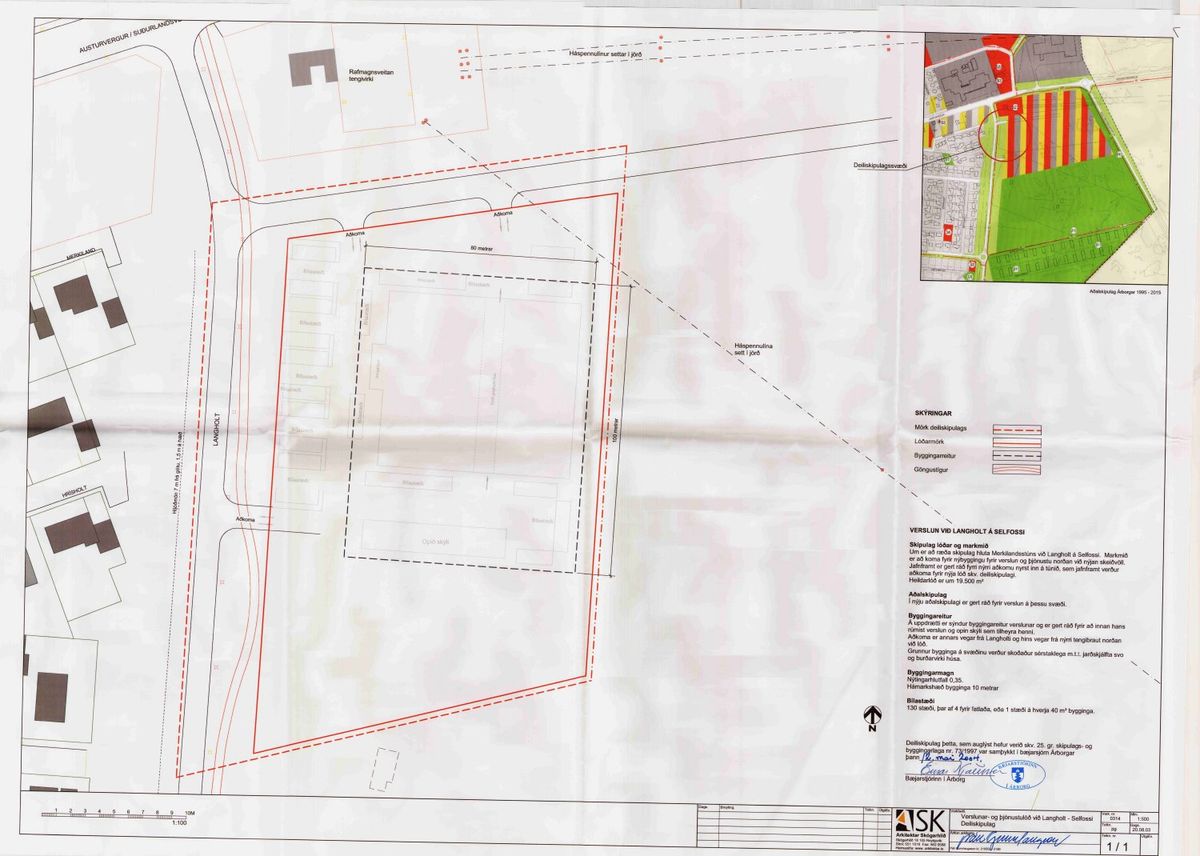 Skipulagsuppdráttur