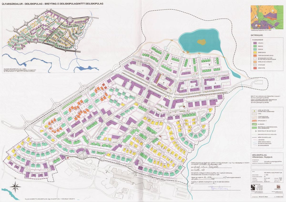 Skipulagsuppdráttur