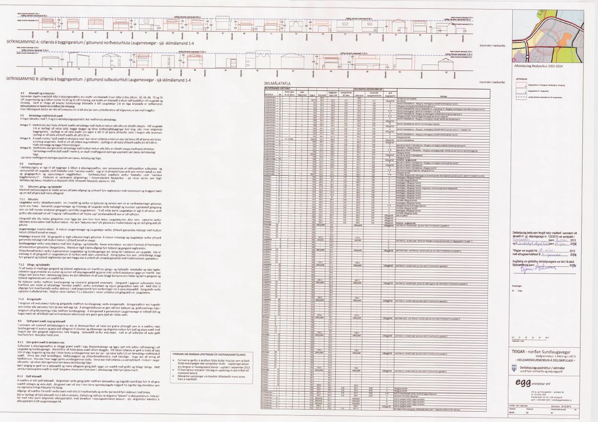 Skipulagsuppdráttur