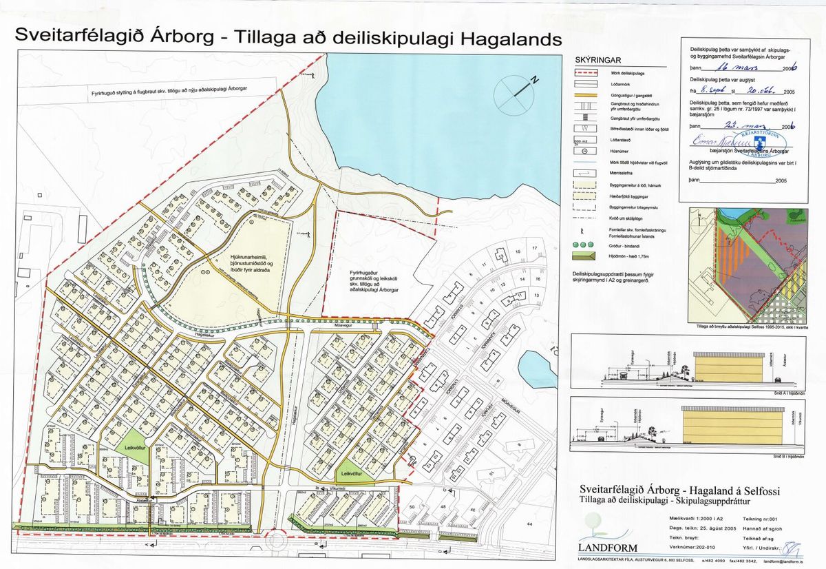 Skipulagsuppdráttur