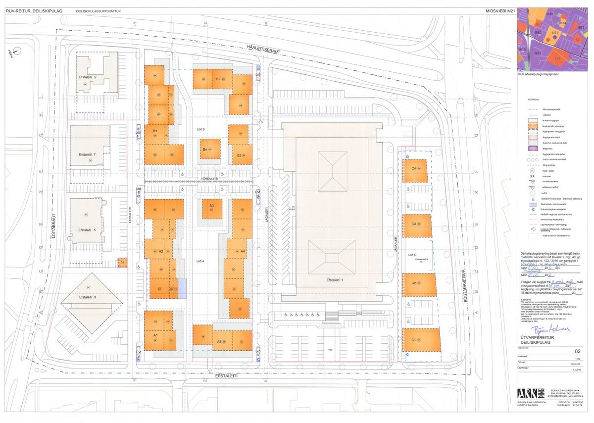 Skipulagsuppdráttur