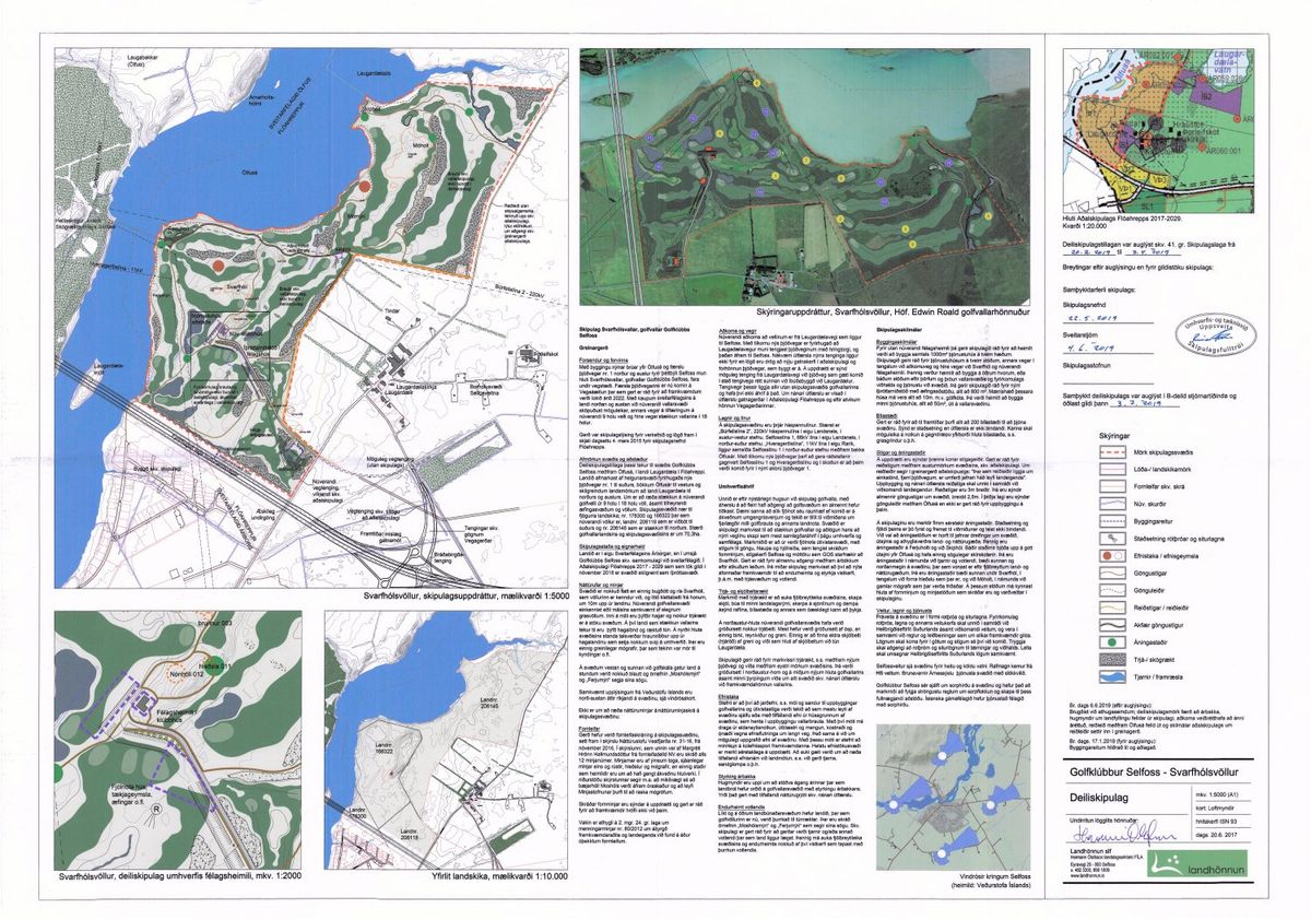 Skipulagsuppdráttur