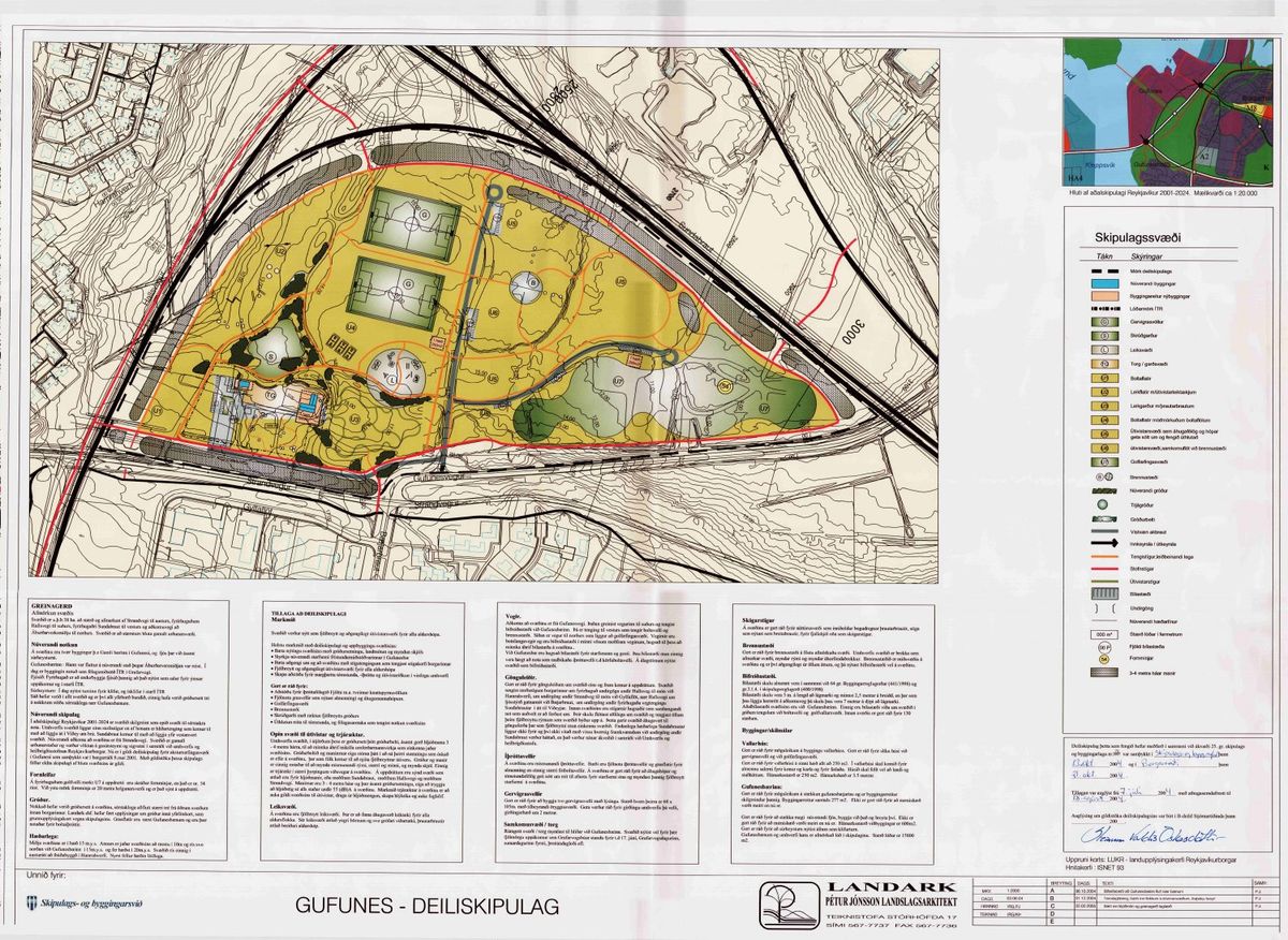 Skipulagsuppdráttur