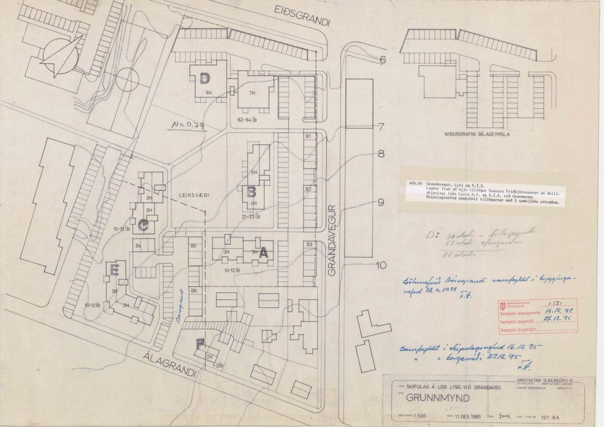 Skipulagsuppdráttur