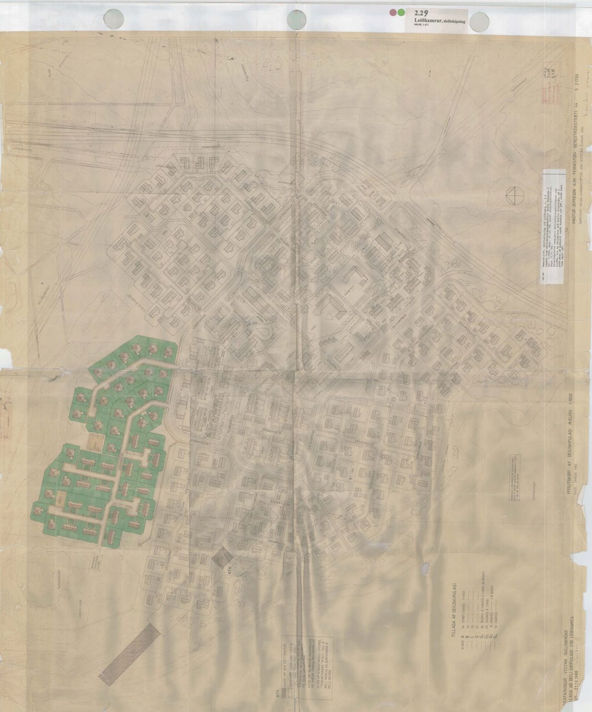 Skipulagsuppdráttur