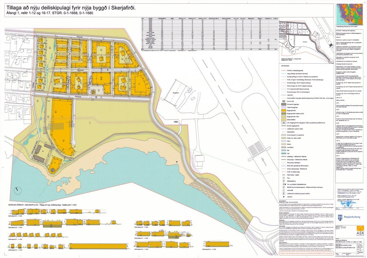Skipulagsuppdráttur