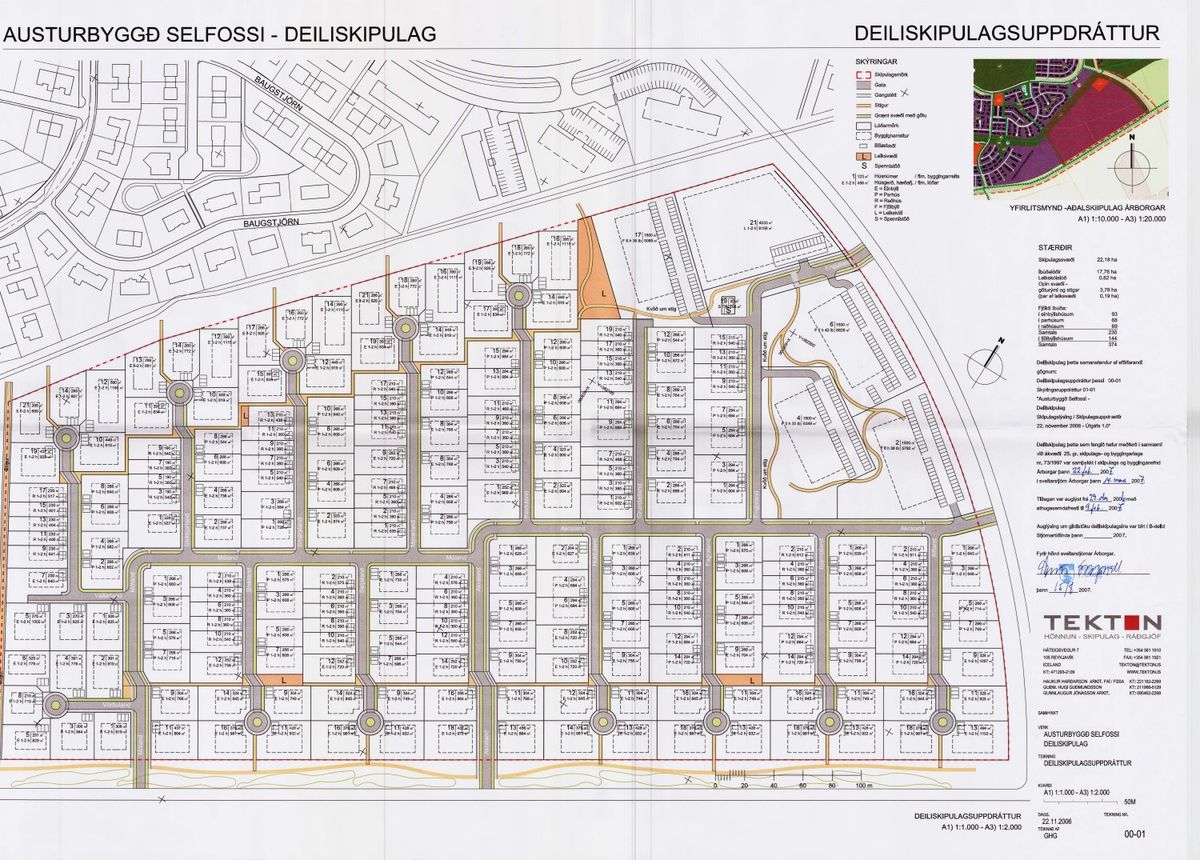 Skipulagsuppdráttur