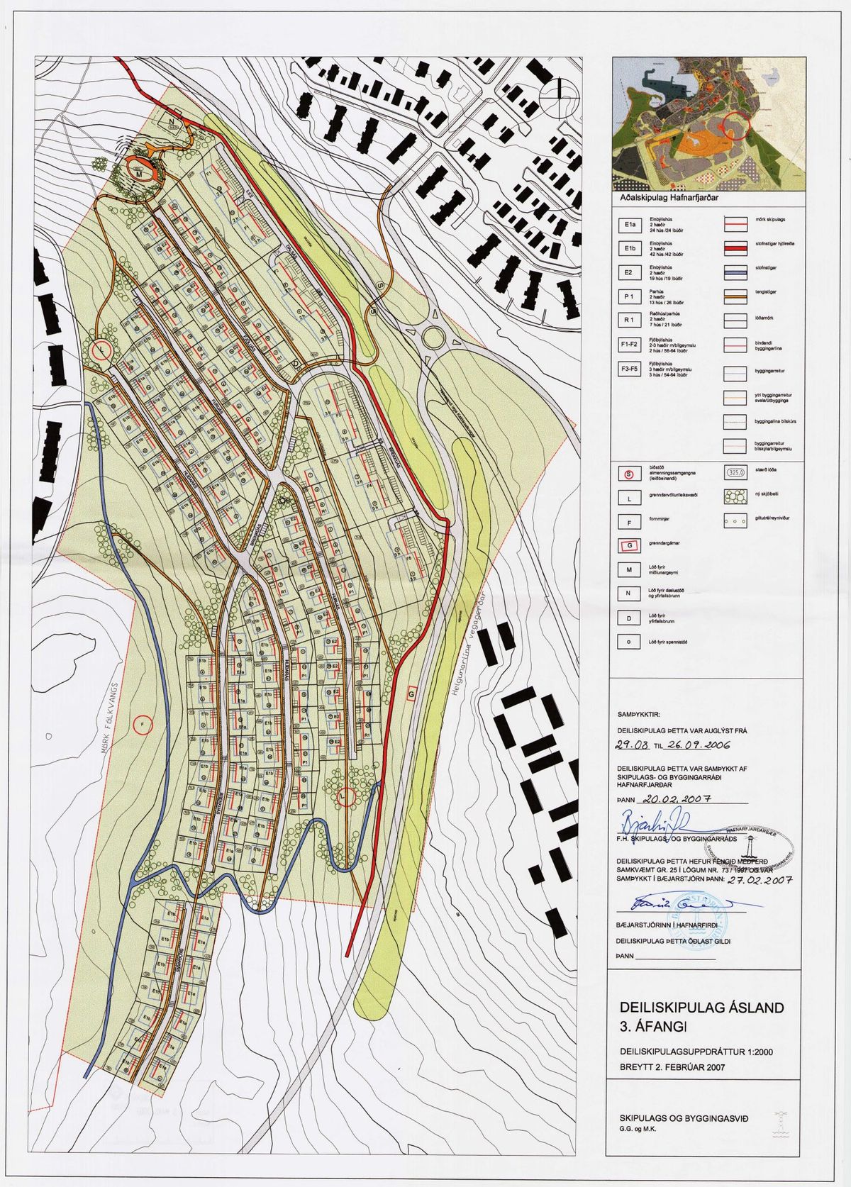 Skipulagsuppdráttur
