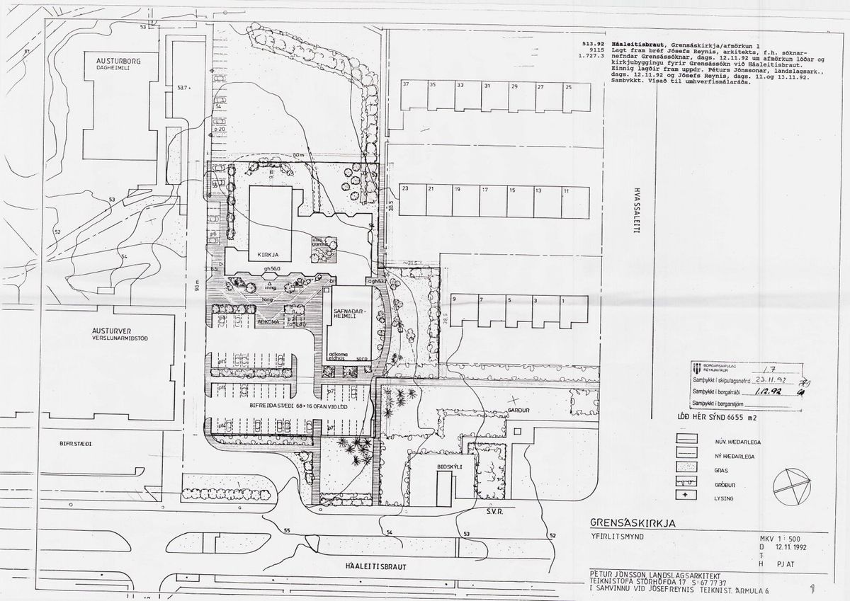 Skipulagsuppdráttur