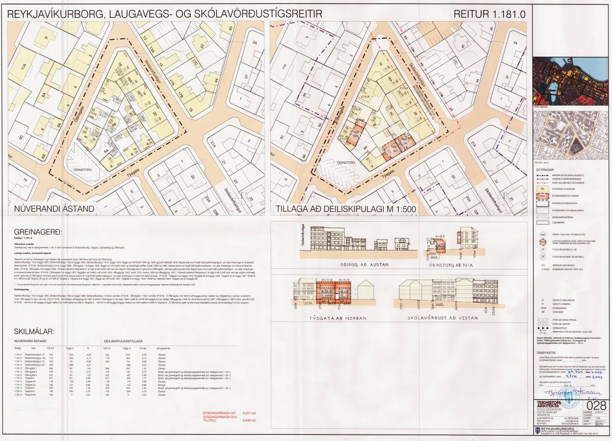Skipulagsuppdráttur