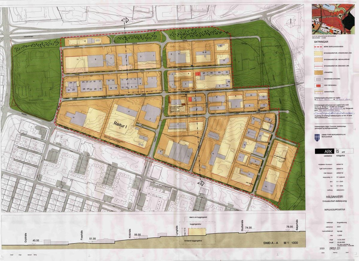 Skipulagsuppdráttur