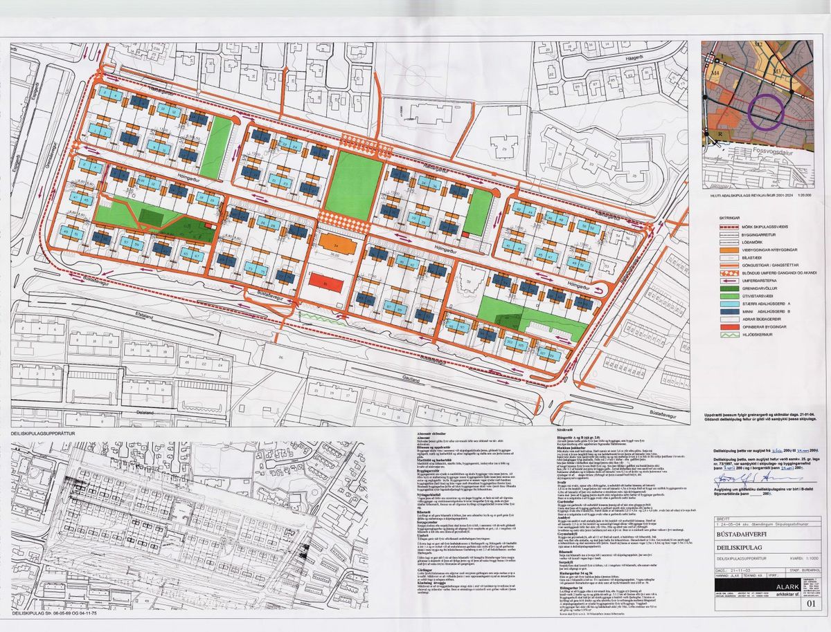 Skipulagsuppdráttur