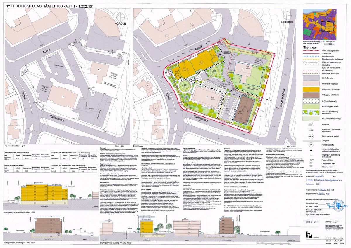 Skipulagsuppdráttur