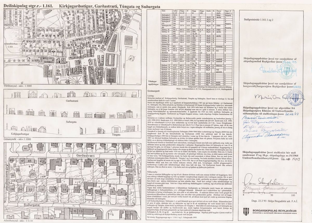 Skipulagsuppdráttur
