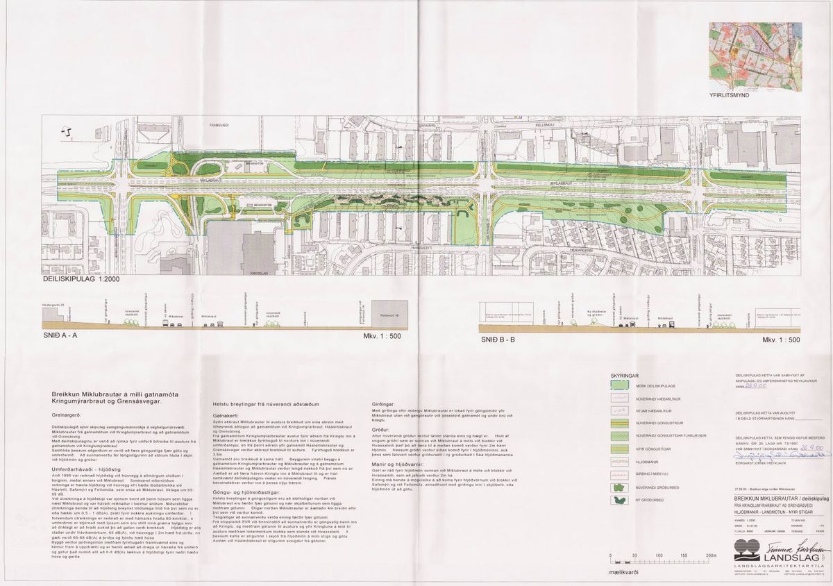 Skipulagsuppdráttur