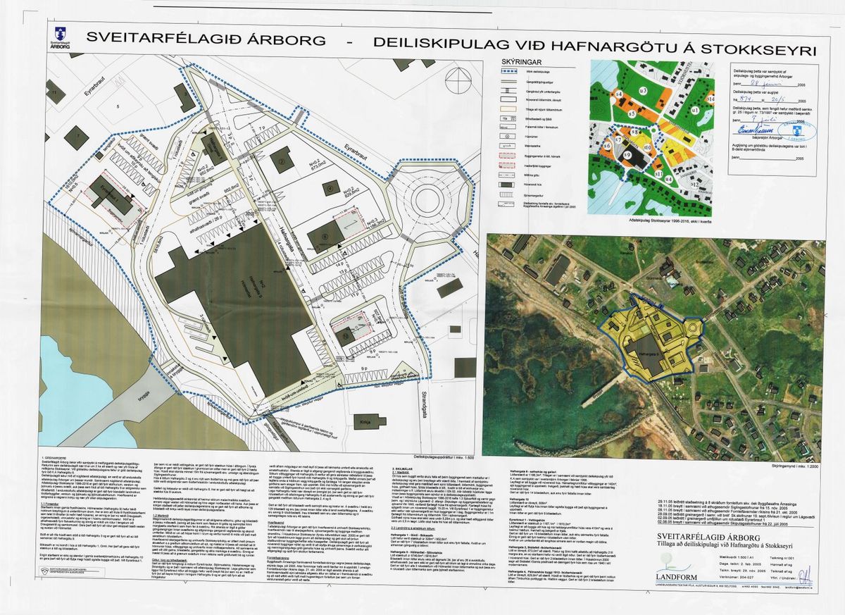 Skipulagsuppdráttur