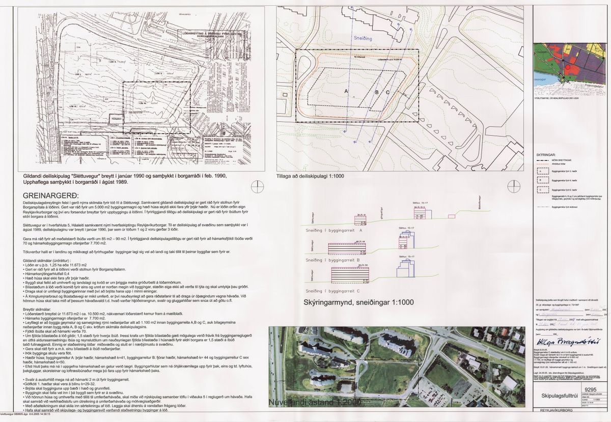 Skipulagsuppdráttur