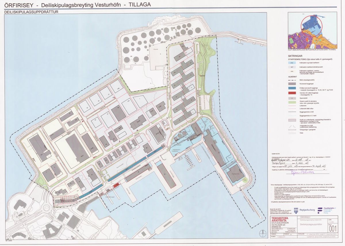 Skipulagsuppdráttur