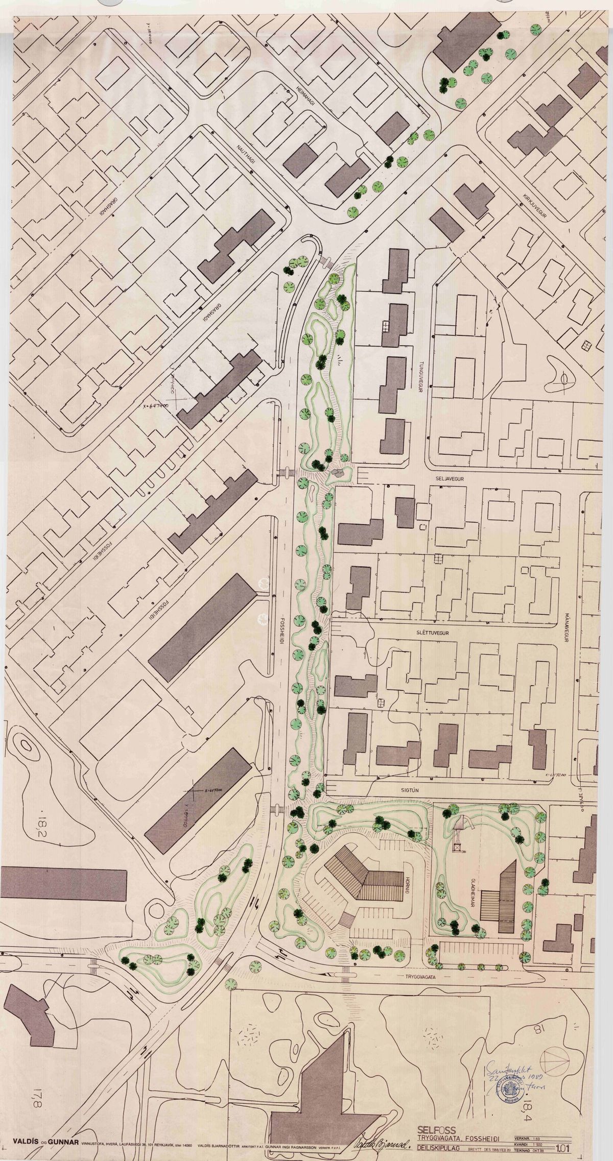 Skipulagsuppdráttur