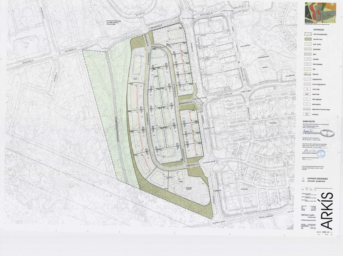 Skipulagsuppdráttur