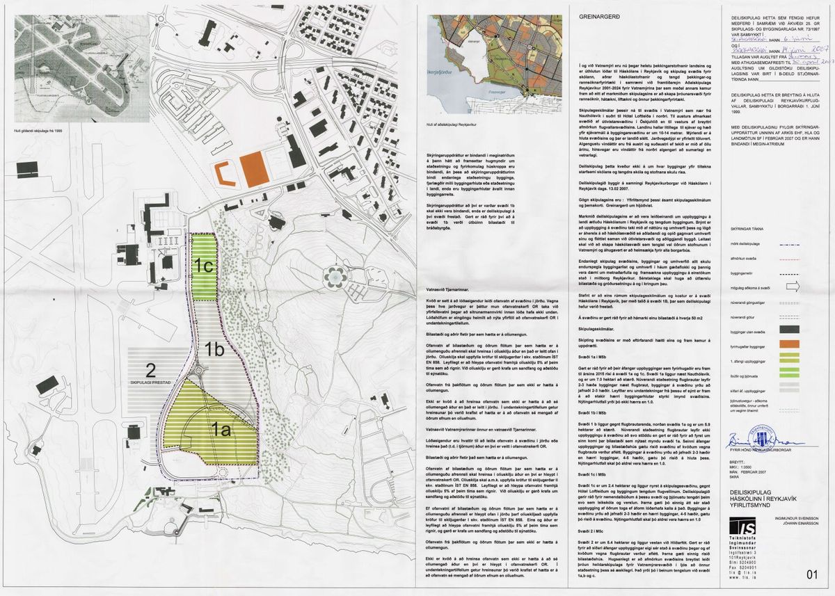 Skipulagsuppdráttur