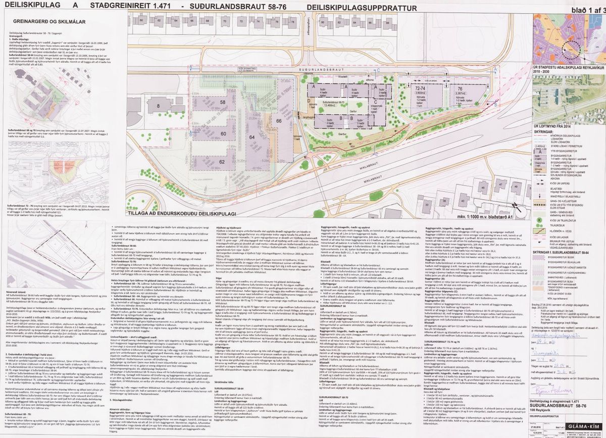 Skipulagsuppdráttur