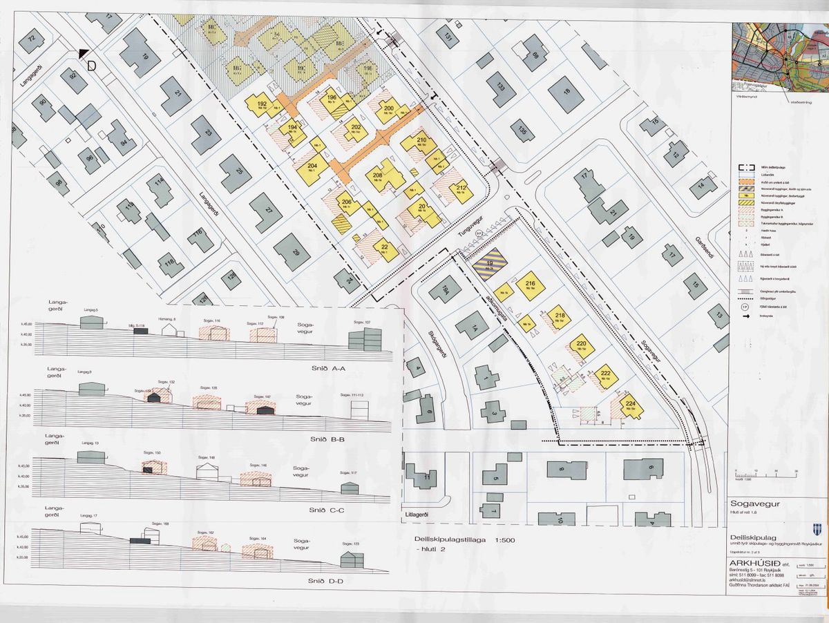 Skipulagsuppdráttur