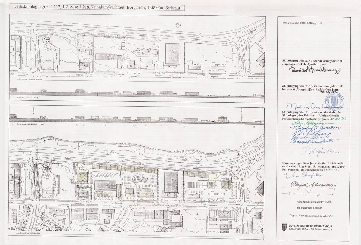 Skipulagsuppdráttur