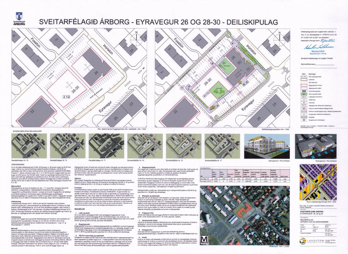 Skipulagsuppdráttur