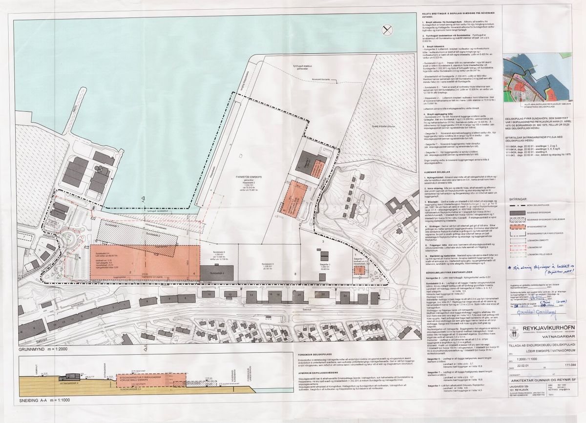 Skipulagsuppdráttur