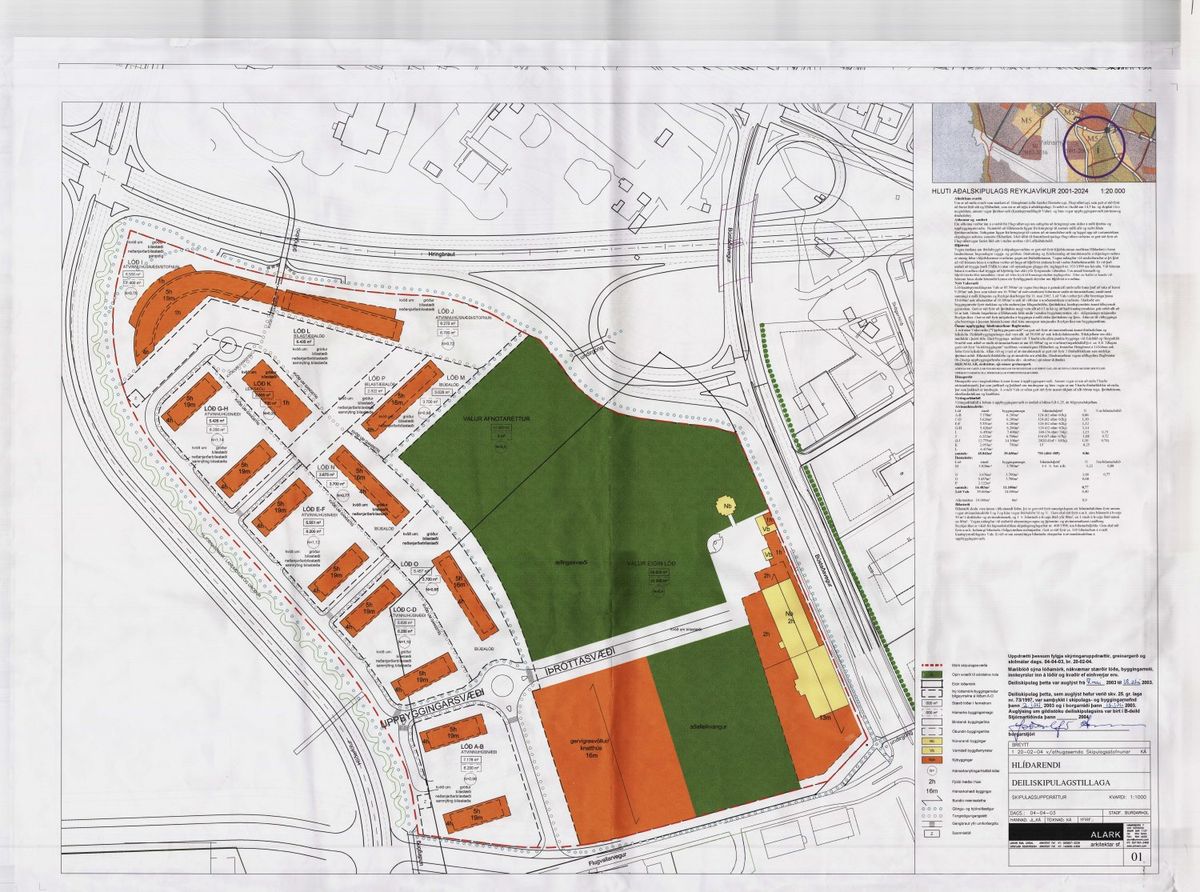 Skipulagsuppdráttur