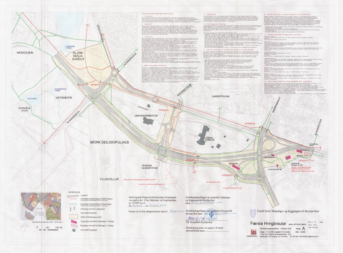 Skipulagsuppdráttur