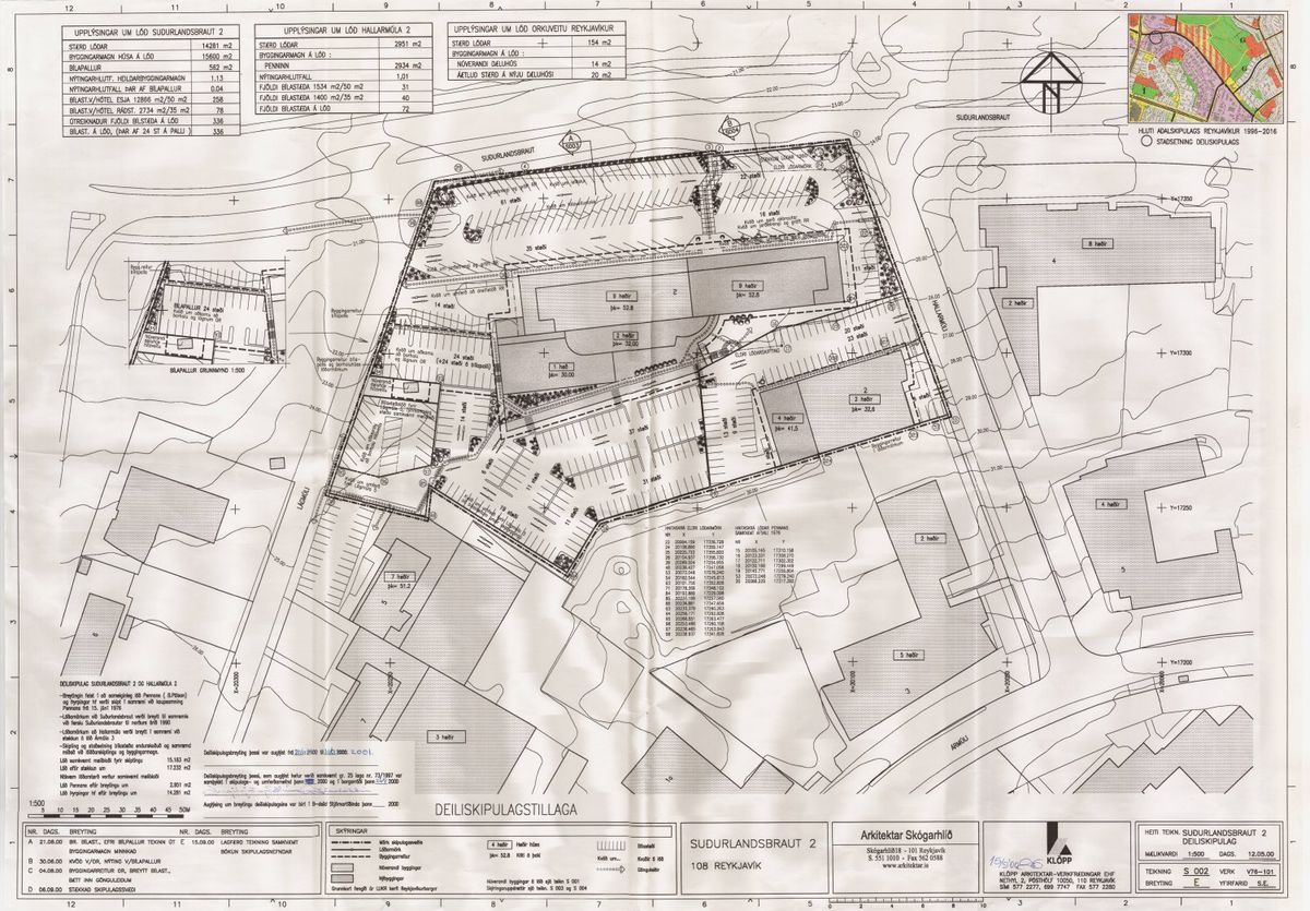 Skipulagsuppdráttur