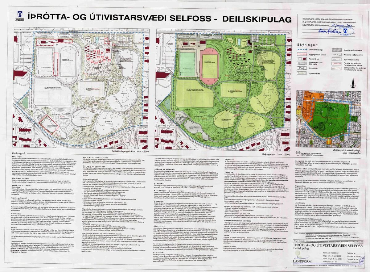 Skipulagsuppdráttur