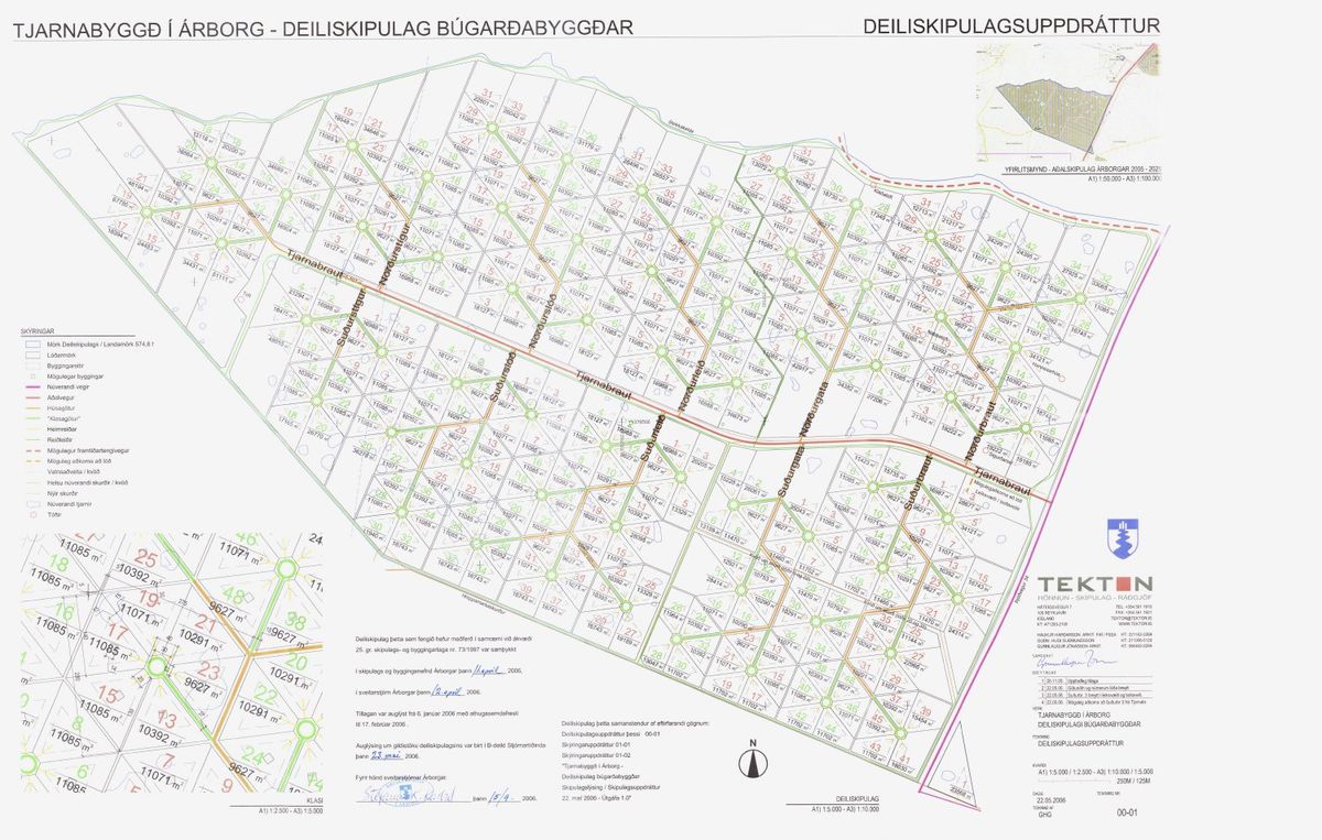 Skipulagsuppdráttur