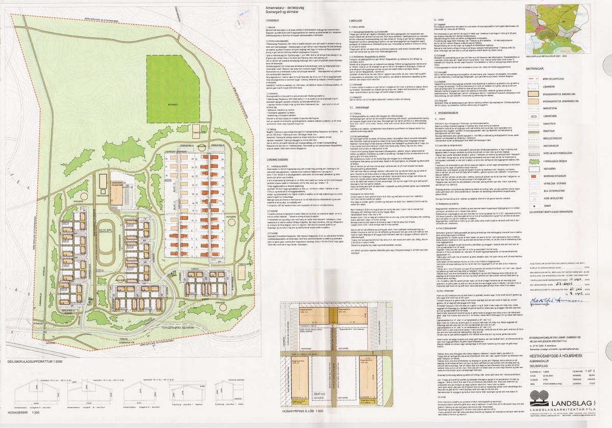Skipulagsuppdráttur