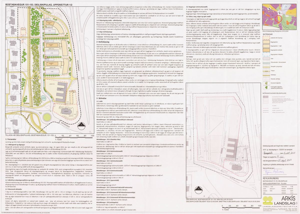 Skipulagsuppdráttur